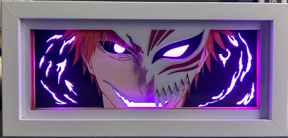 [MADE TO ORDER] Bleach - Ichigo Hollow Mask Light Box (Shipping Calculated At Checkout)