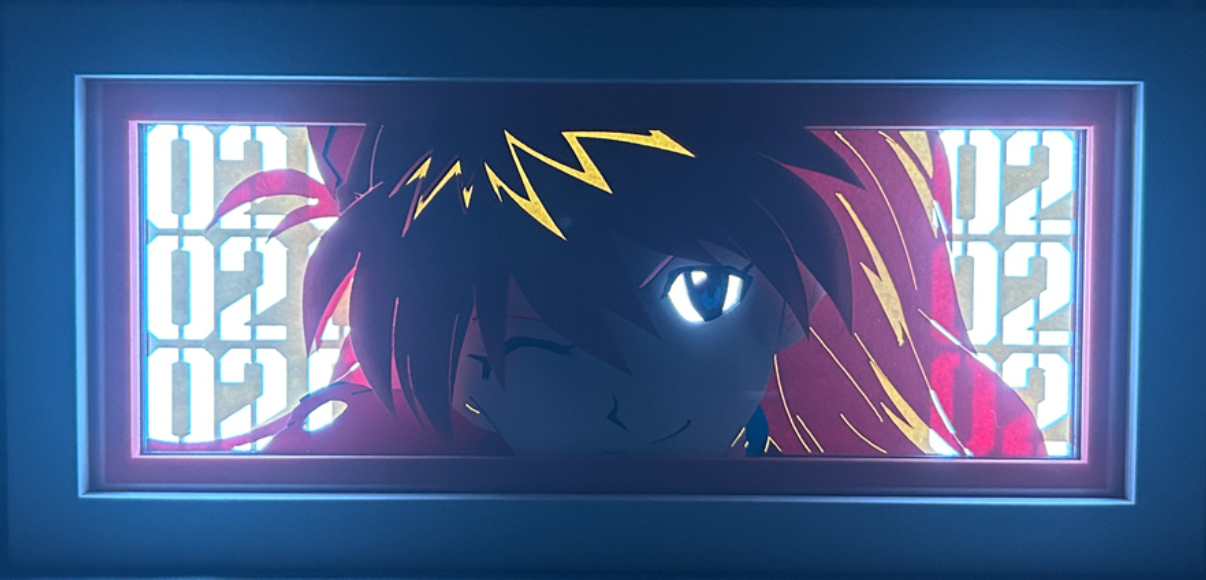 Neon Genesis Evangelion - Asuka Light Box (Shipping Calculated At Checkout)