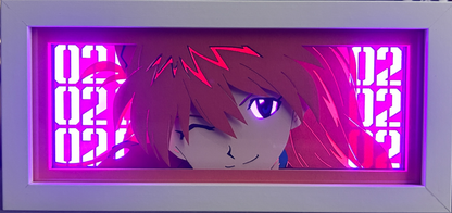 [MADE TO ORDER] Neon Genesis Evangelion - Asuka Light Box (Shipping Calculated At Checkout)