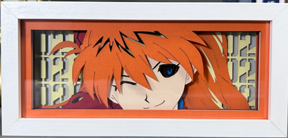 [MADE TO ORDER] Neon Genesis Evangelion - Asuka Light Box (Shipping Calculated At Checkout)
