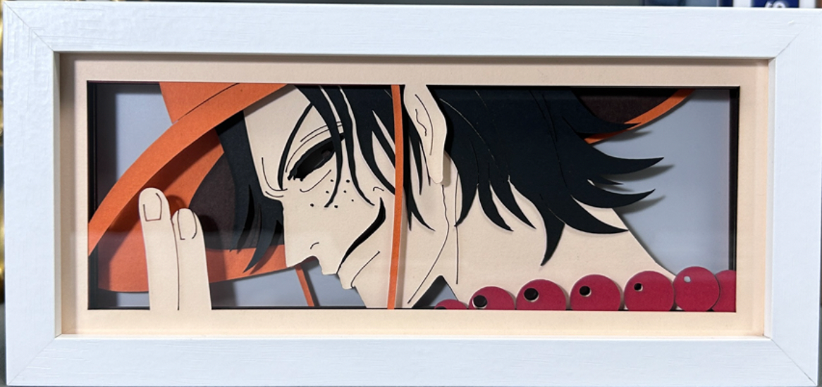 One Piece - Ace Light Box (Shipping Calculated At Checkout)