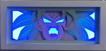 [MADE TO ORDER] Dragon Ball - Broly Light Box (Shipping Calculated At Checkout)
