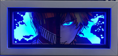[MADE TO ORDER] Chainsaw Man - Denji Mask Light Box (Shipping Calculated At Checkout)