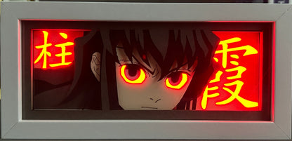 [MADE TO ORDER] Demon Slayer - Muichiro Light Box (Shipping Calculated At Checkout)