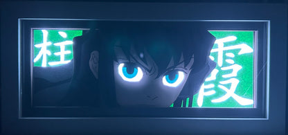 [MADE TO ORDER] Demon Slayer - Muichiro Light Box (Shipping Calculated At Checkout)