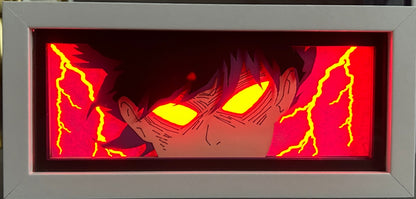 [MADE TO ORDER] Mob Psycho 100 - Shigeo Light Box (Shipping Calculated At Checkout)