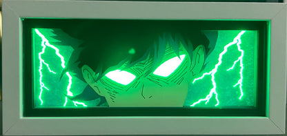 [MADE TO ORDER] Mob Psycho 100 - Shigeo Light Box (Shipping Calculated At Checkout)