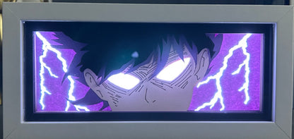 [MADE TO ORDER] Mob Psycho 100 - Shigeo Light Box (Shipping Calculated At Checkout)