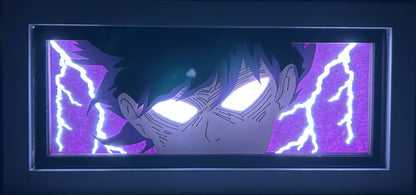 [MADE TO ORDER] Mob Psycho 100 - Shigeo Light Box (Shipping Calculated At Checkout)