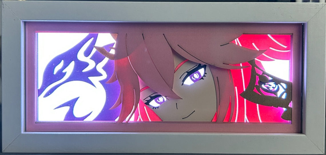 Genshin Impact - Yae Miko Light Box (Shipping Calculated At Checkout)