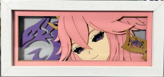 Genshin Impact - Yae Miko Light Box (Shipping Calculated At Checkout)