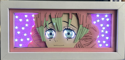 [MADE TO ORDER] Demon Slayer - Mitsuri Light Box (Shipping Calculated At Checkout)
