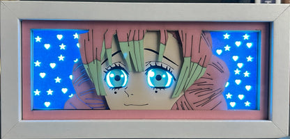 [MADE TO ORDER] Demon Slayer - Mitsuri Light Box (Shipping Calculated At Checkout)