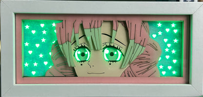 [MADE TO ORDER] Demon Slayer - Mitsuri Light Box (Shipping Calculated At Checkout)