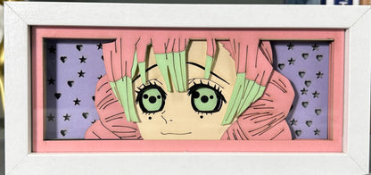 [MADE TO ORDER] Demon Slayer - Mitsuri Light Box (Shipping Calculated At Checkout)