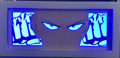 [MADE TO ORDER] One Punch Man - Saitama Light Box (Shipping Calculated At Checkout)
