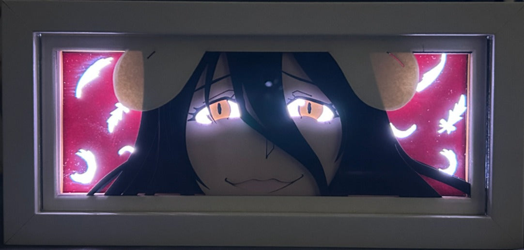 Overlord - Albedo Light Box (Shipping Calculated At Checkout)