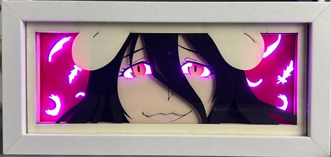 Overlord - Albedo Light Box (Shipping Calculated At Checkout)