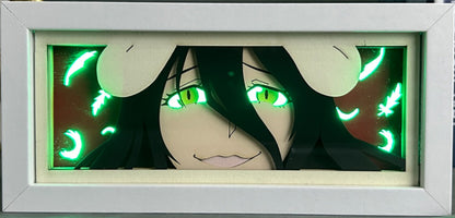 [MADE TO ORDER] Overlord - Albedo Light Box (Shipping Calculated At Checkout)