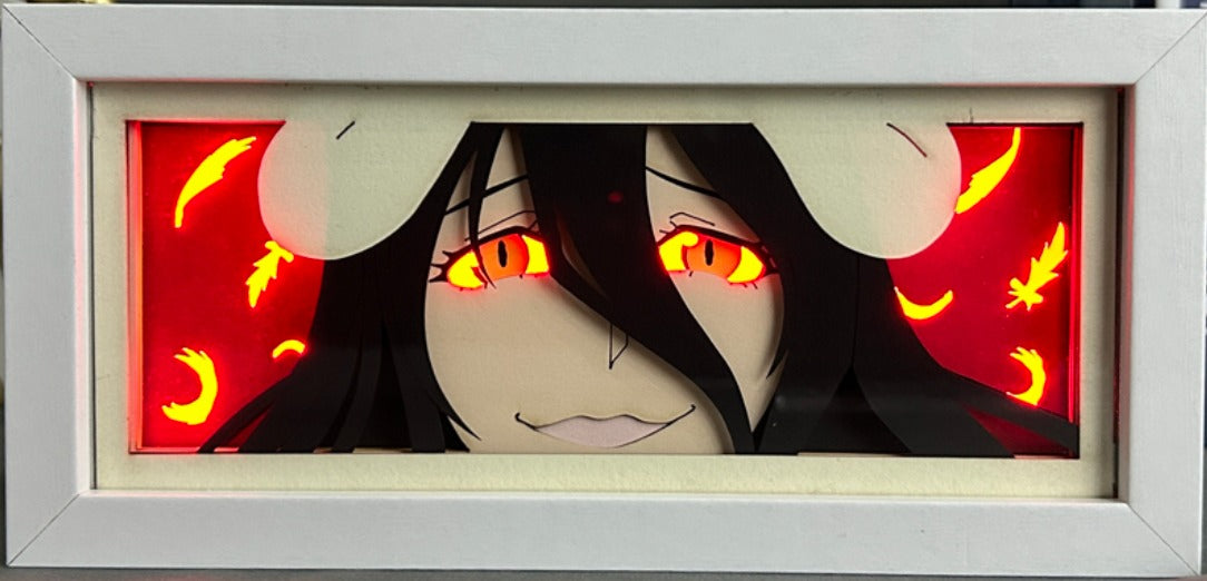 Overlord - Albedo Light Box (Shipping Calculated At Checkout)