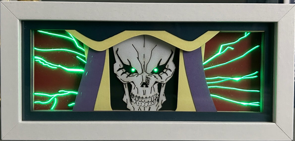 Overlord - Ainz Light Box (Shipping Calculated At Checkout)