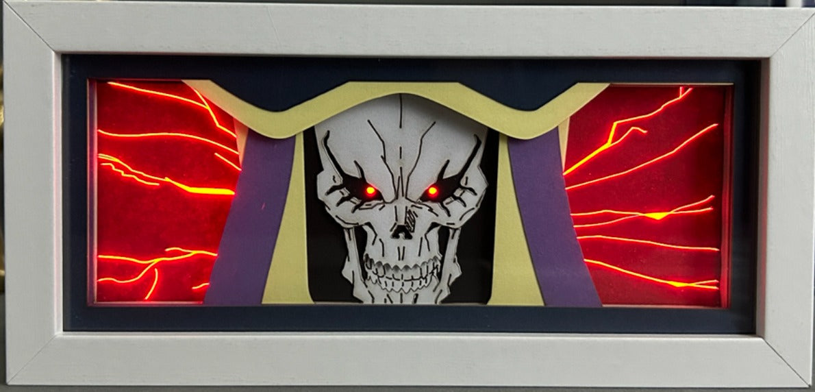 Overlord - Ainz Light Box (Shipping Calculated At Checkout)