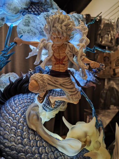 One Piece - ZZDD Studio - Nika Gear 5 Luffy vs Kaido Statue