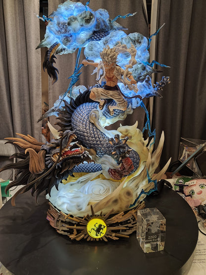 One Piece - ZZDD Studio - Nika Gear 5 Luffy vs Kaido Statue