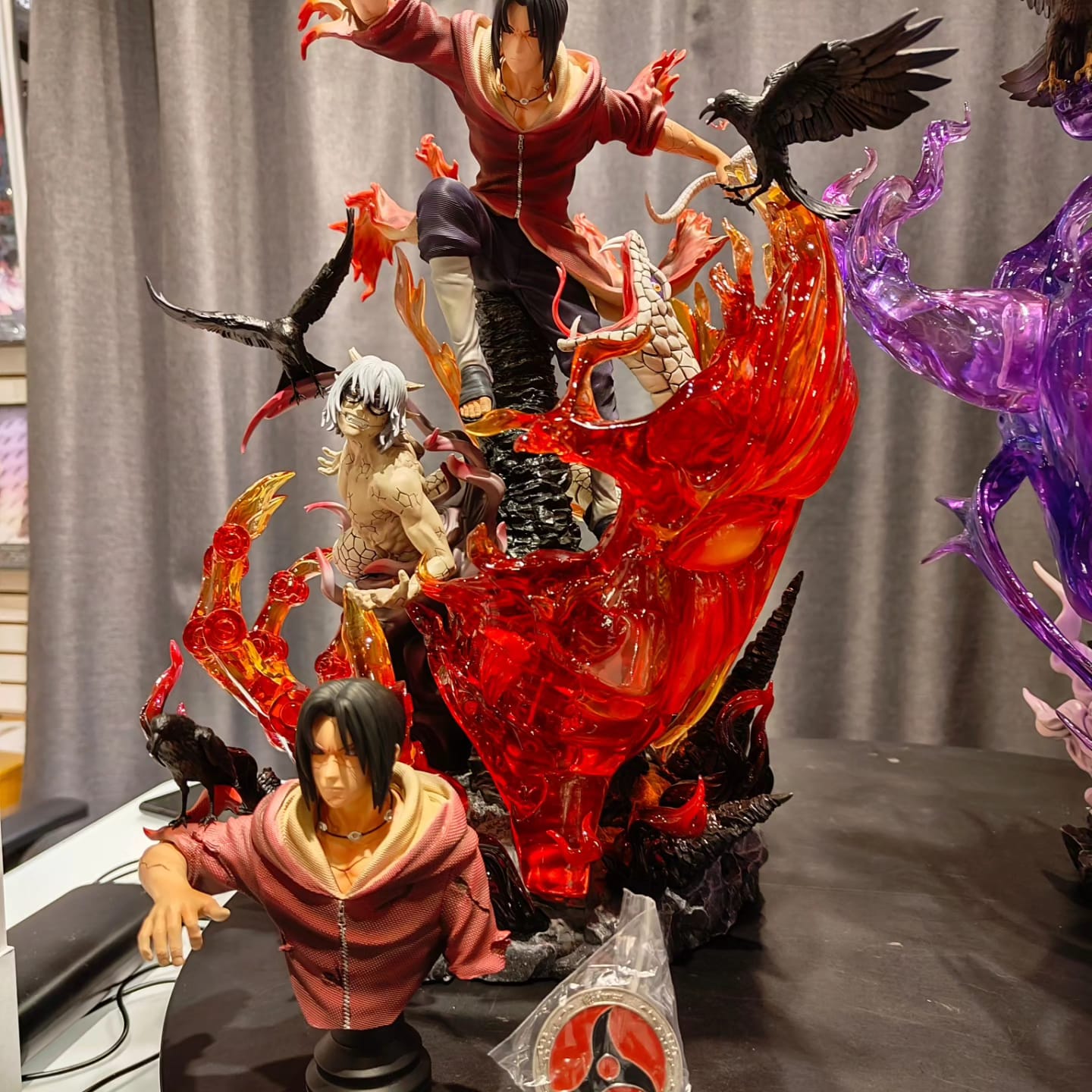 Naruto - Ventus Studio - Sasuke and Itachi Resin Statues