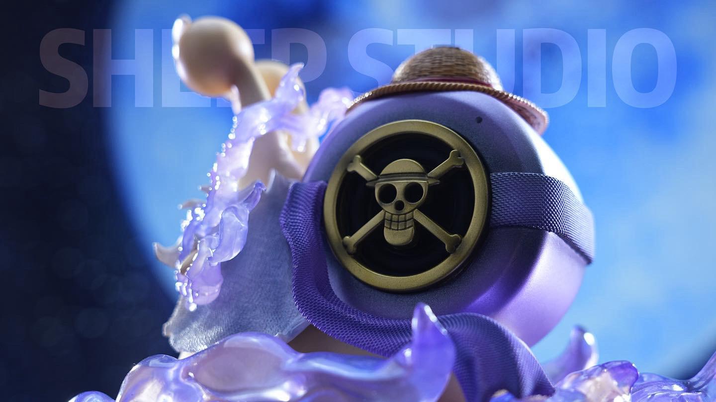 [PRE ORDER] One Piece - Sheep Studio - Transponder Snail Nika Luffy with built in bluetooth speaker(Price Does Not Include Shipping - Please Read Description)
