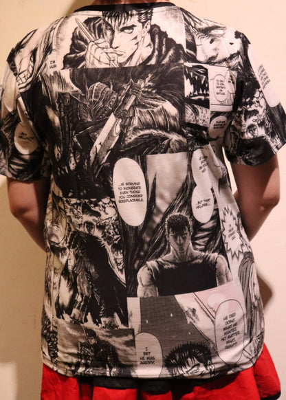 Berserk - Guts Manga T-Shirt