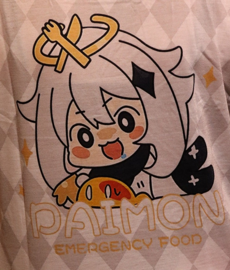 Genshin Impact - Paimon TShirt (Price Does Not Include Shipping - Please Read Description)