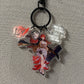 Honkai Star Rail -  Himeko Acrylic 3 Piece Keychain