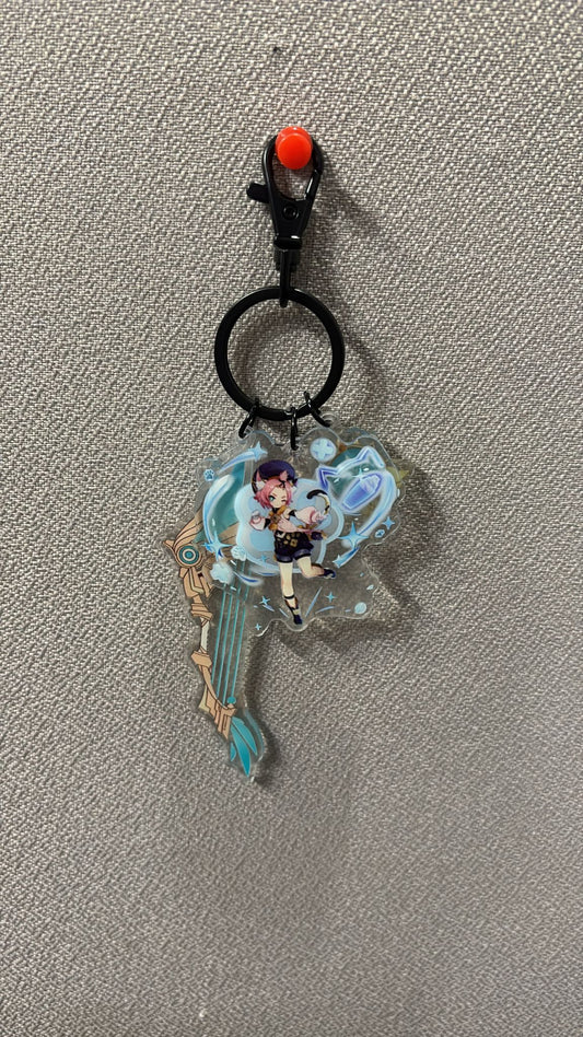 Genshin Impact -  Diona Acrylic 3 Piece Keychain