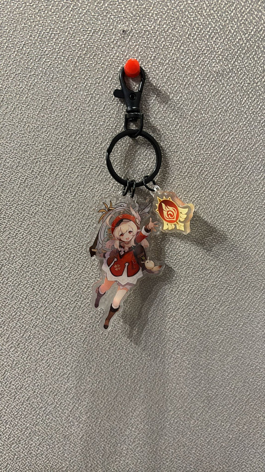 Genshin Impact - Klee Acrylic 3 Piece Keychain