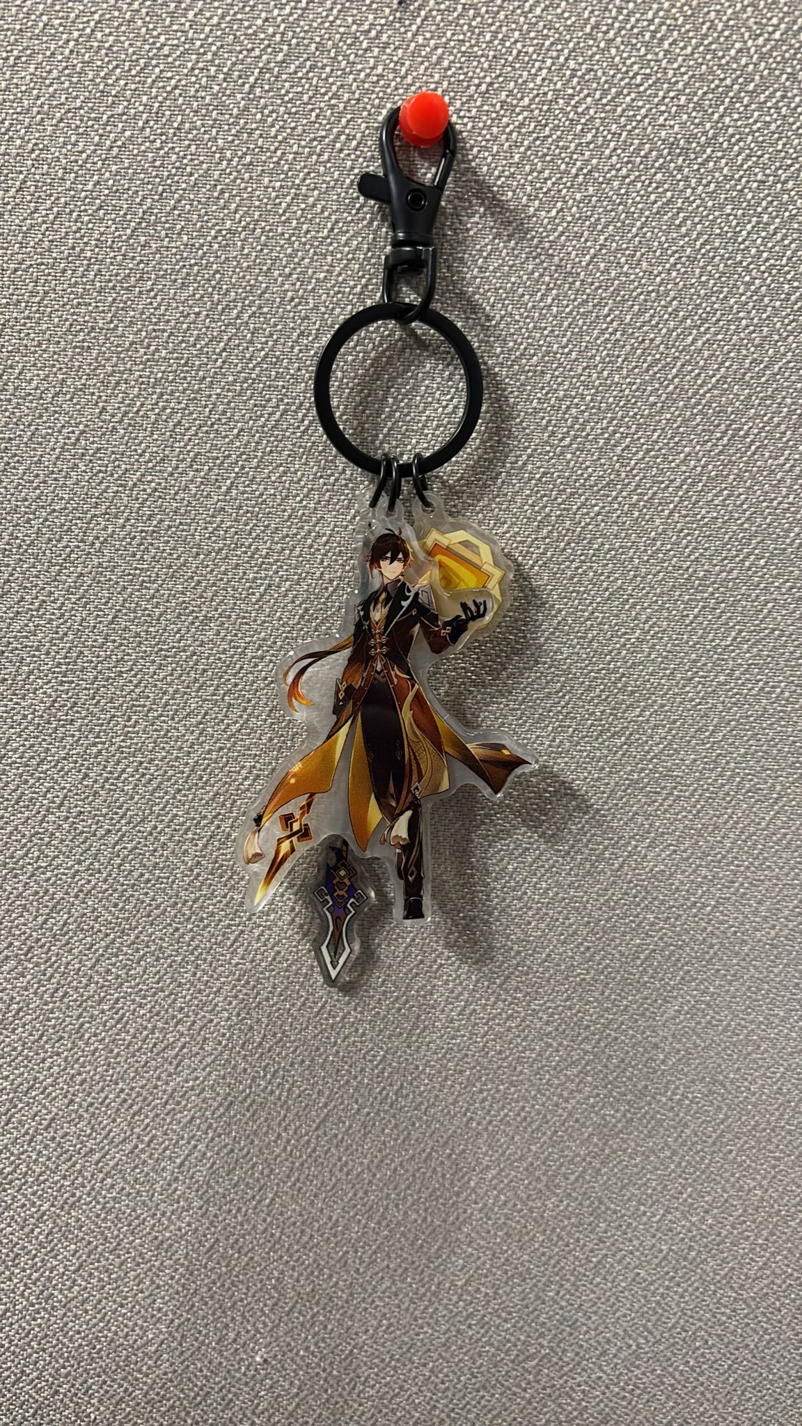 Genshin Impact -  Zhongli Acrylic 3 Piece Keychain
