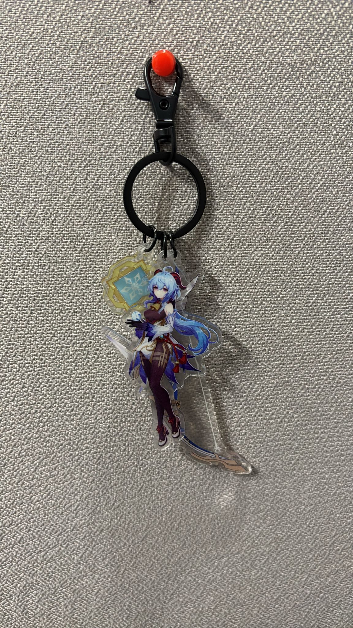 Genshin Impact -  Ganyu Acrylic 3 Piece Keychain