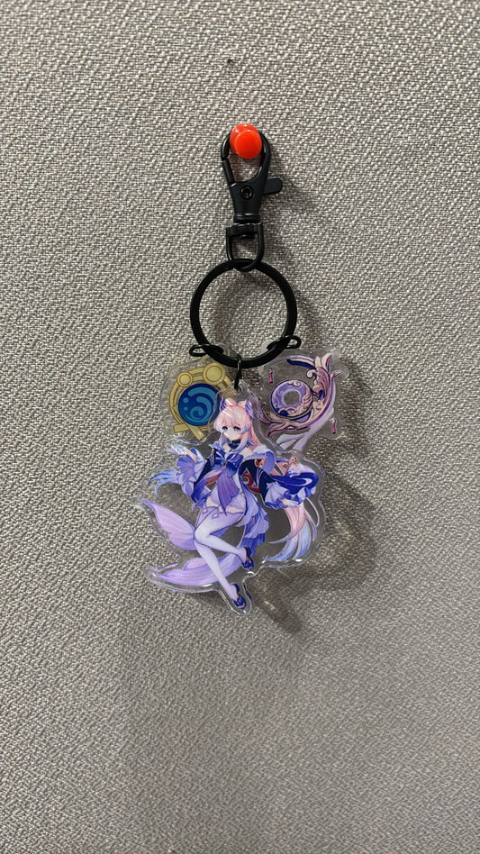 Genshin Impact -  Kokomi Acrylic 3 Piece Keychain