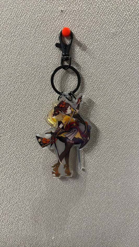 Genshin Impact -  Chiori Acrylic 3 Piece Keychain