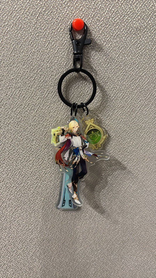 Genshin Impact -   Kaveh Acrylic 3 Piece Keychain