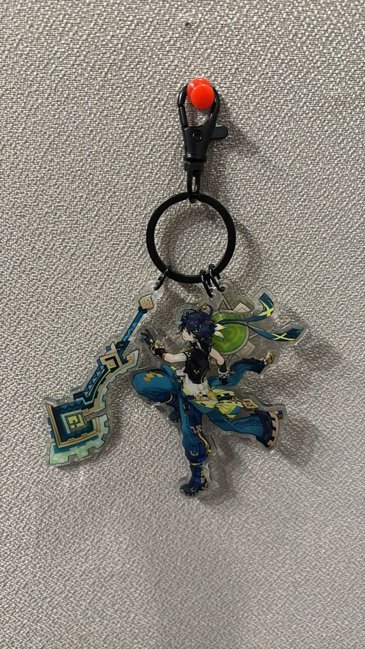 Genshin Impact -  Kinich Acrylic 3 Piece Keychain
