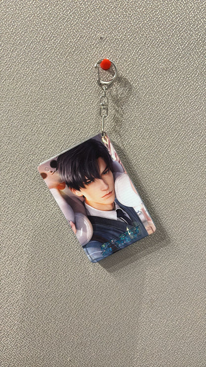 Love and Deepspace - Zayne Style 1 Acrylic Glitter Keychain