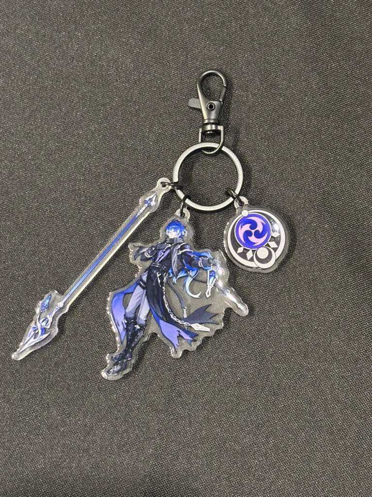 Genshin Impact - Flins Acrylic 3 Piece Keychain