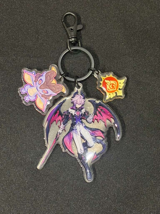 Genshin Impact - Durin Acrylic 3 Piece Keychain