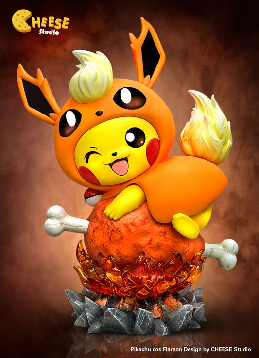 [PRE ORDER] Pokemon - CHEESE Studio - Pikachu cos Flareon (Price does not include shipping - Please Read Description)