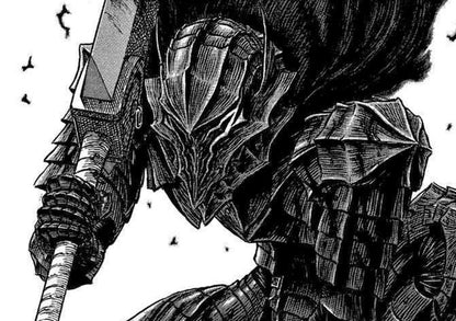 Berserk - Armored Guts Credit Card Sticker (Please Read Description)