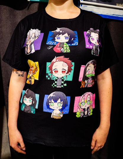Demon Slayer - Chibi Hashiras T-Shirt