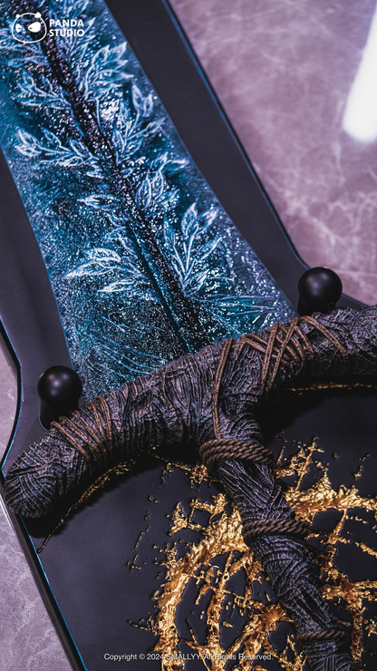 [IN STOCK] Elden Ring - Panda Studio - Dark MoonLight Greatsword 1/1 Scale (Price Does Not Include Shipping - Please Read Description)