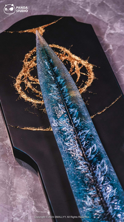[IN STOCK] Elden Ring - Panda Studio - Dark MoonLight Greatsword 1/1 Scale (Price Does Not Include Shipping - Please Read Description)