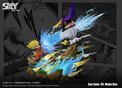 [PRE ORDER] Dragon Ball  - Sky Studio -  Goku vs Majin Buu (Price Does Not Include Shipping)